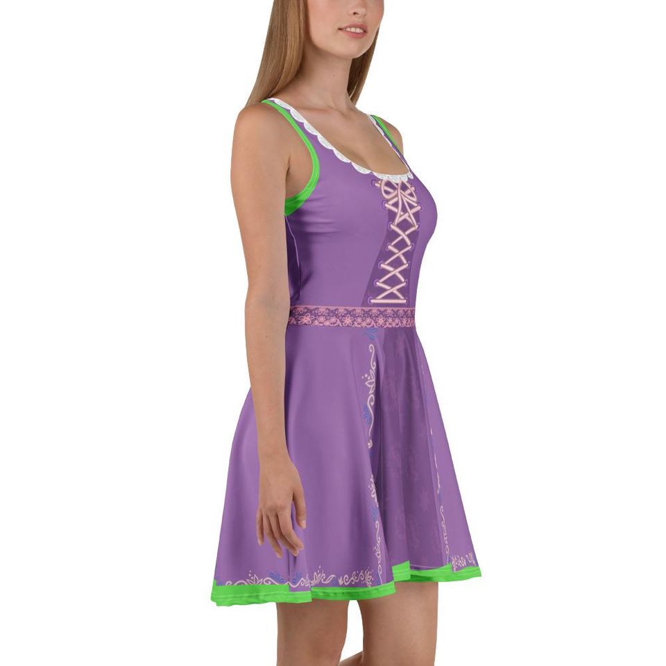 Rapunzel Pascal Skater Dress