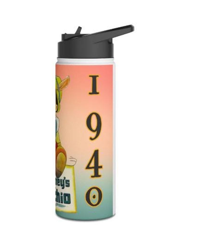 pinocchio Stainless Steel Water Bottles Standard Lid