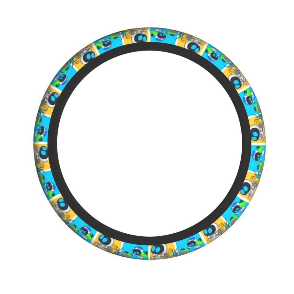 Astro Bots Car Steering Wheel Cover