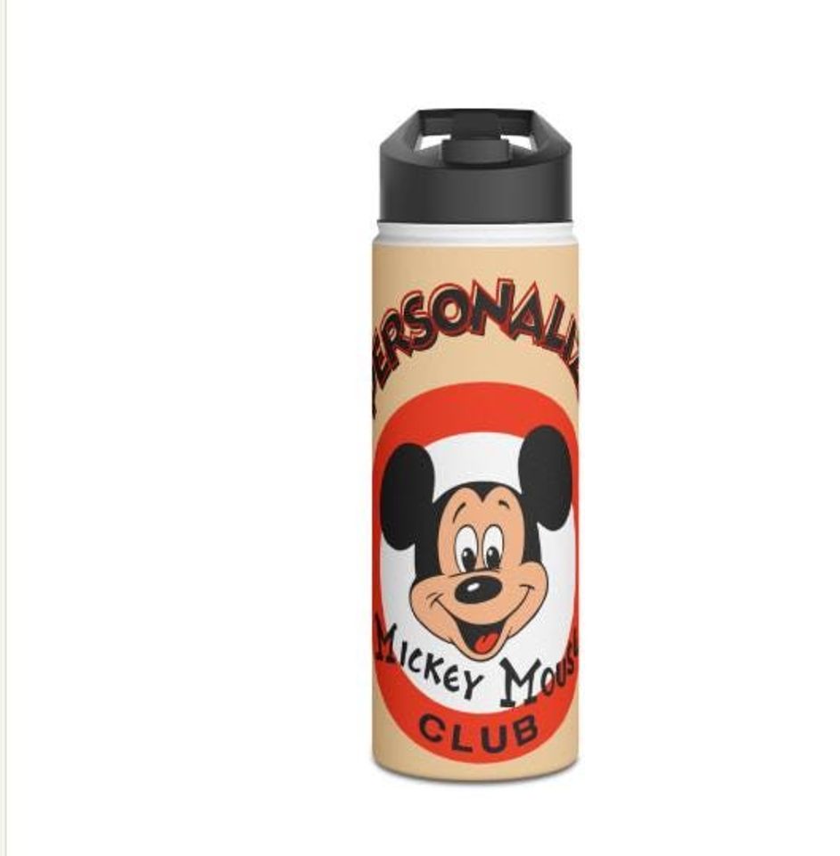 the mickey mouse Stainless Steel Water Bottles Standard Lid