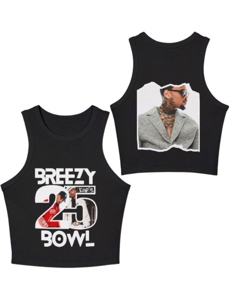Chris Brown Women's Crop Tank Top