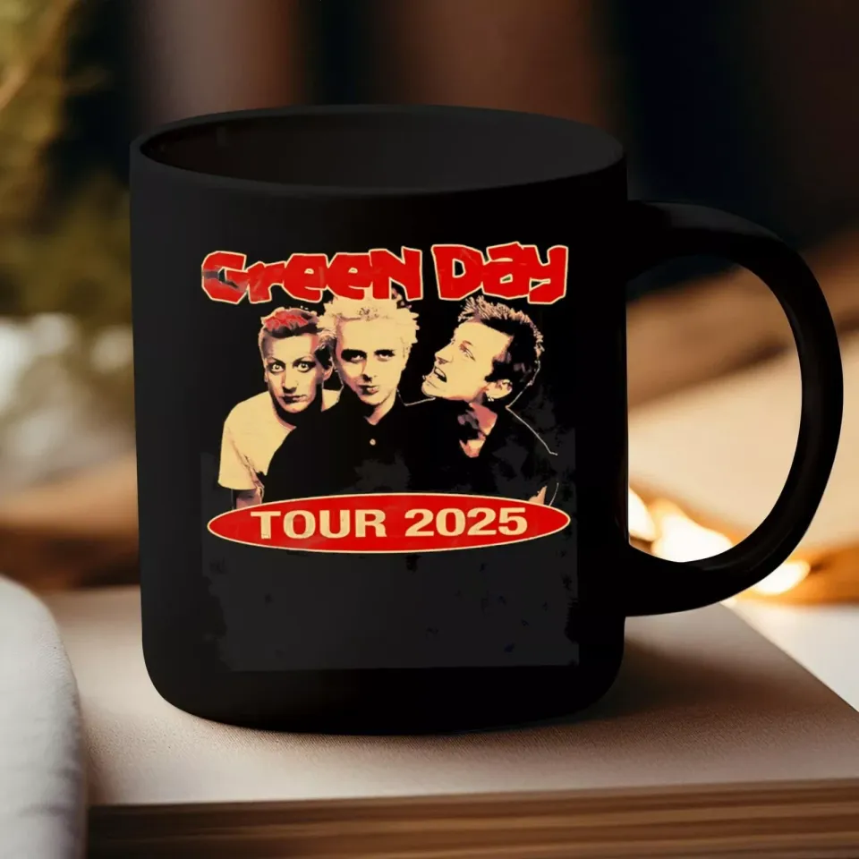 Green Day Tour 2025 Coffee Mug