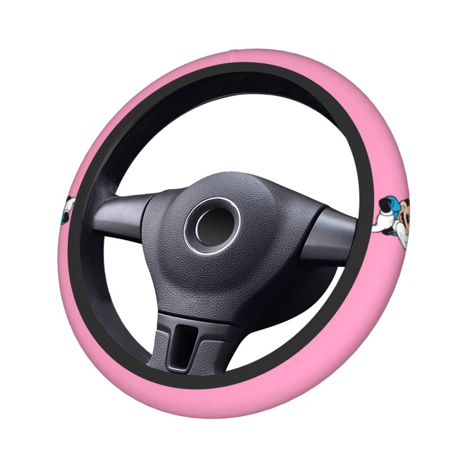 Mickey Mouse Lovely Cartoon Car Steering Wheel Cover