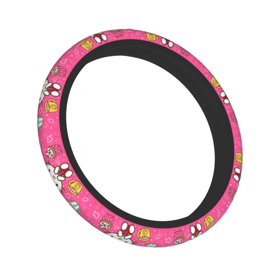 Hello Kitty Car Steering Wheel Cover