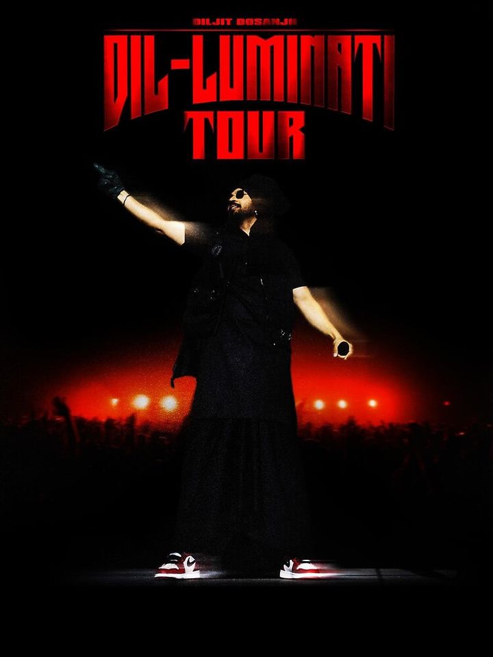 Diljit Dosanjh Dil-Luminati Tour 2024 Oversized T-Shirt