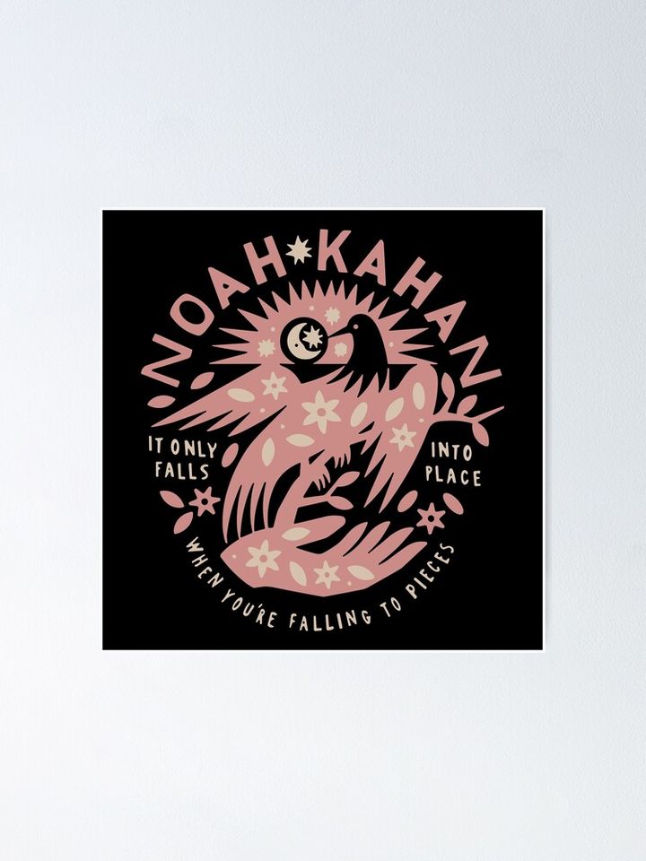 Bird on Hand Poster