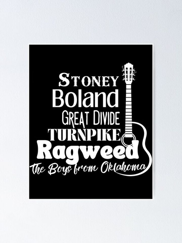 Boys From Oklahoma Concert Poster