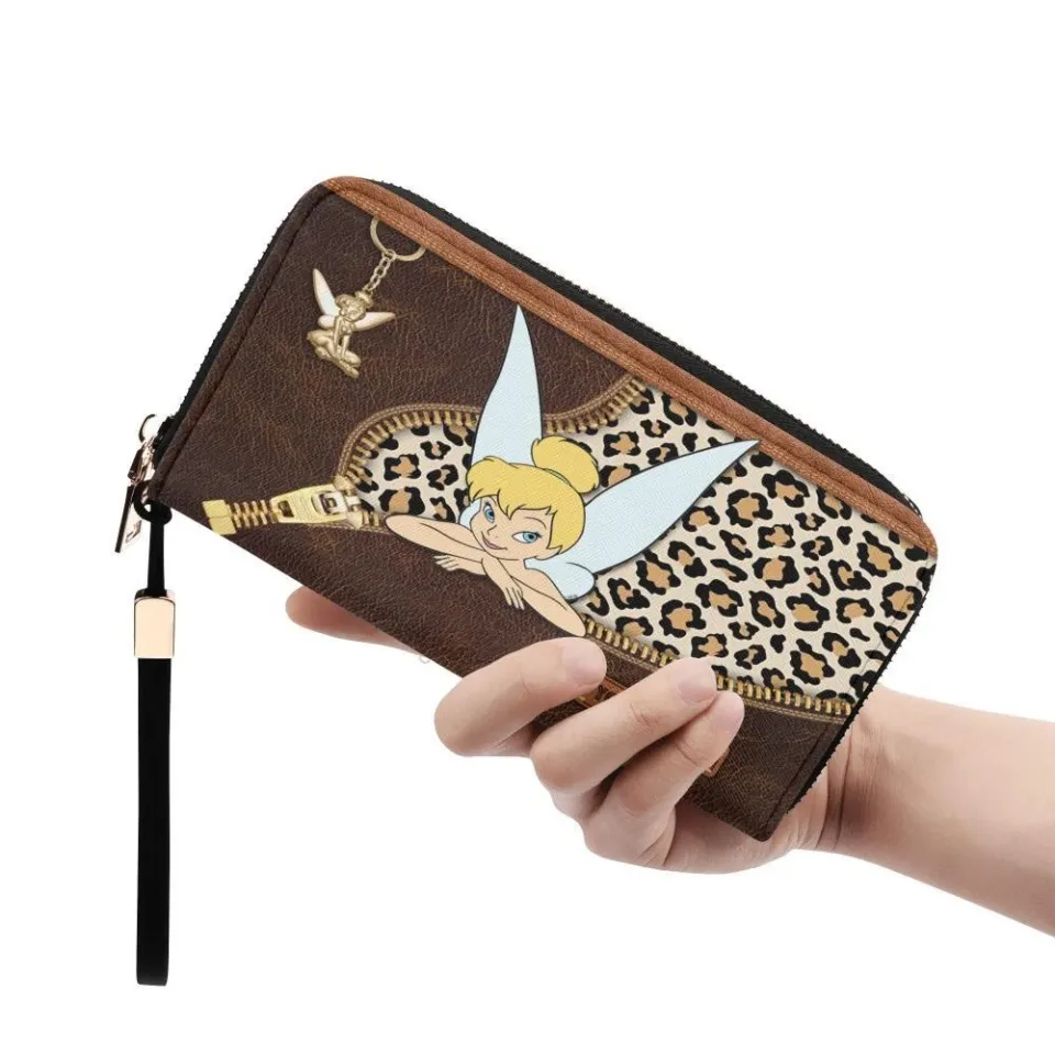 Tinkerbell Cartoon Women Leather Handbag