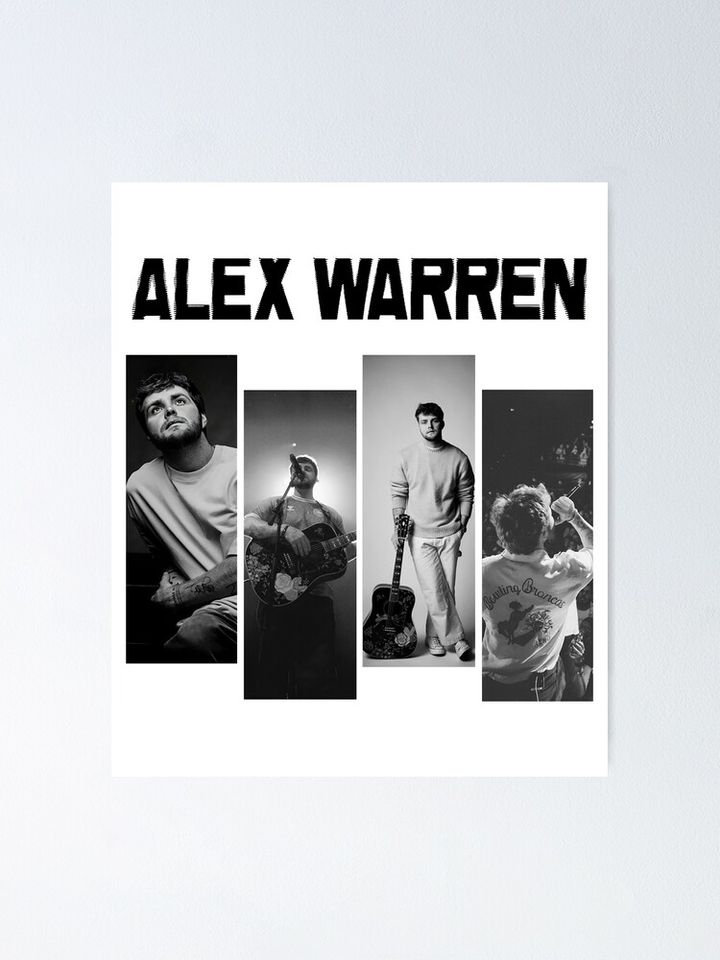 Alex Warren Tour 2025 Poster