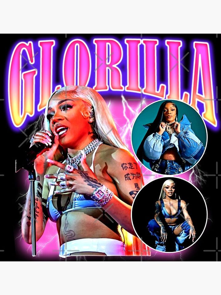 Retro Style Glorilla  Poster