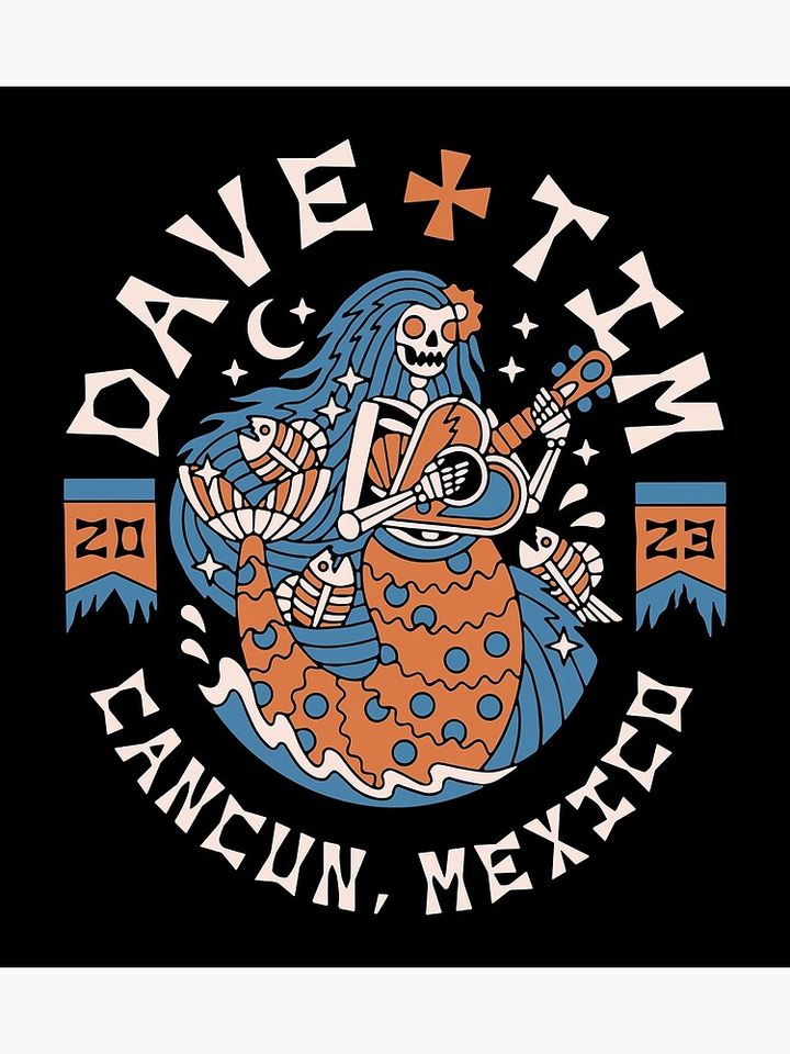 Cancun Mexico Concert Poster