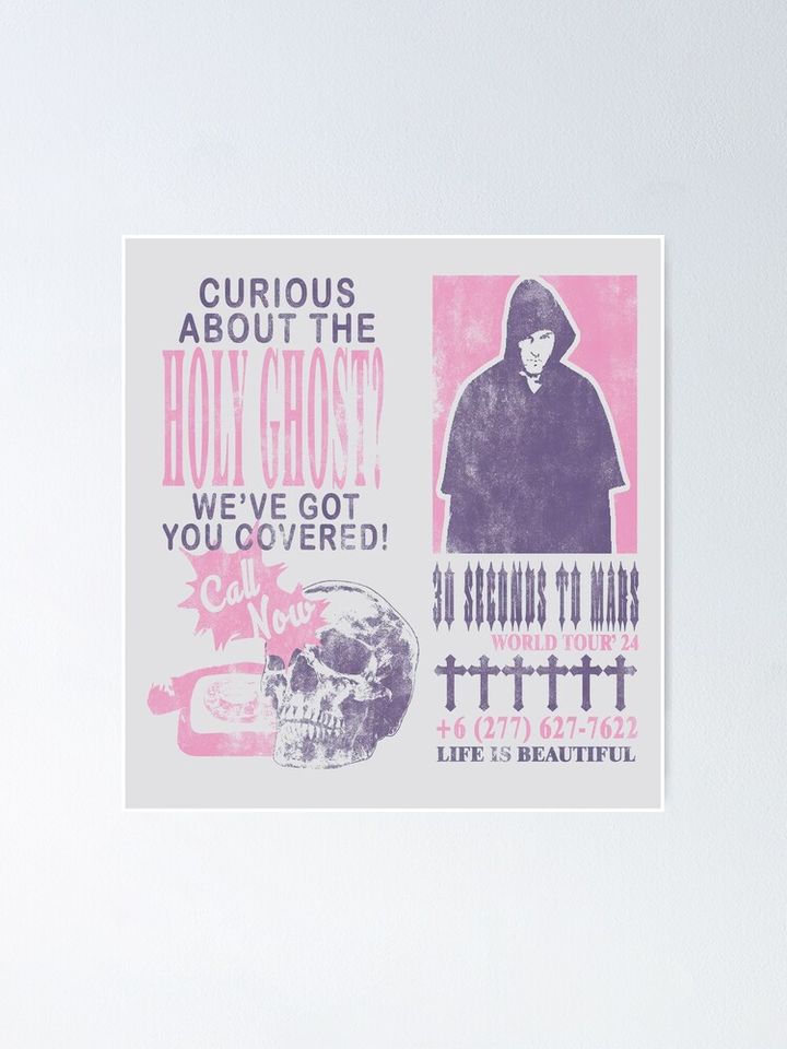 Life is Beautiful Holy Ghost Poster