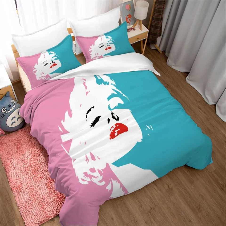 3D Marilyn Monroe Bedding Set