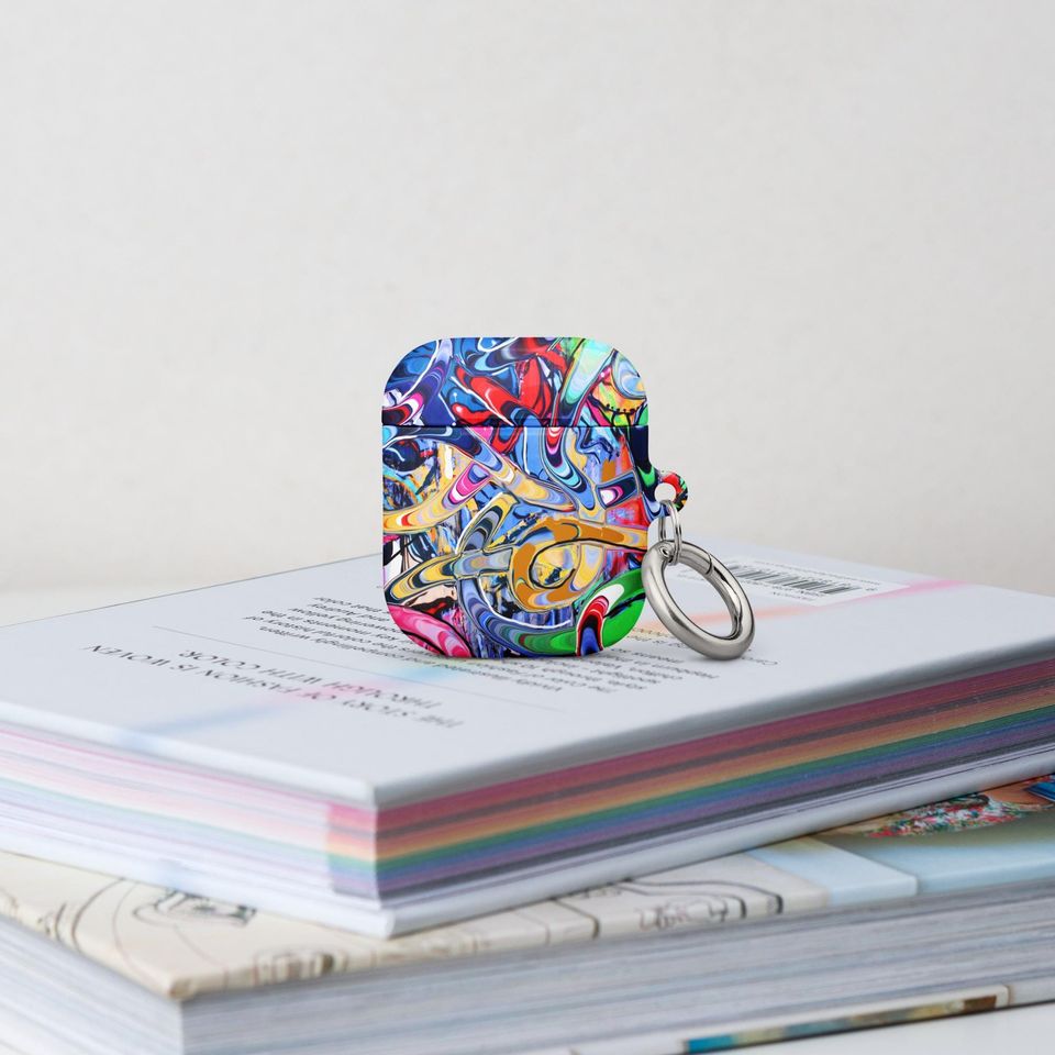 Stylish Street Art Abstract Graffiti AirPods Case