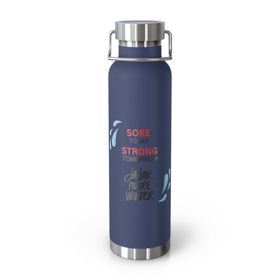 Drink Water Copper Vacuum Insulated Bottle