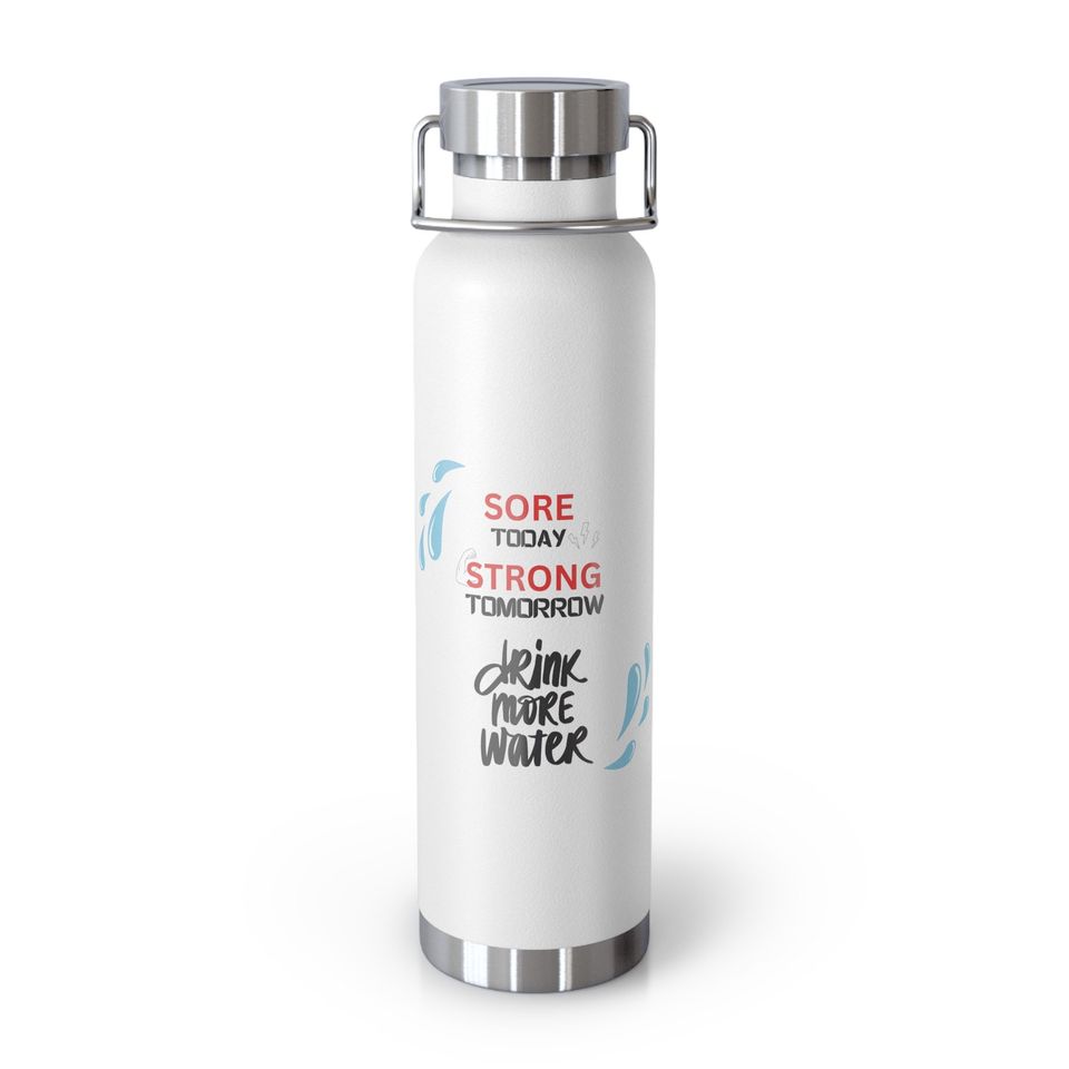 Drink Water Copper Vacuum Insulated Bottle