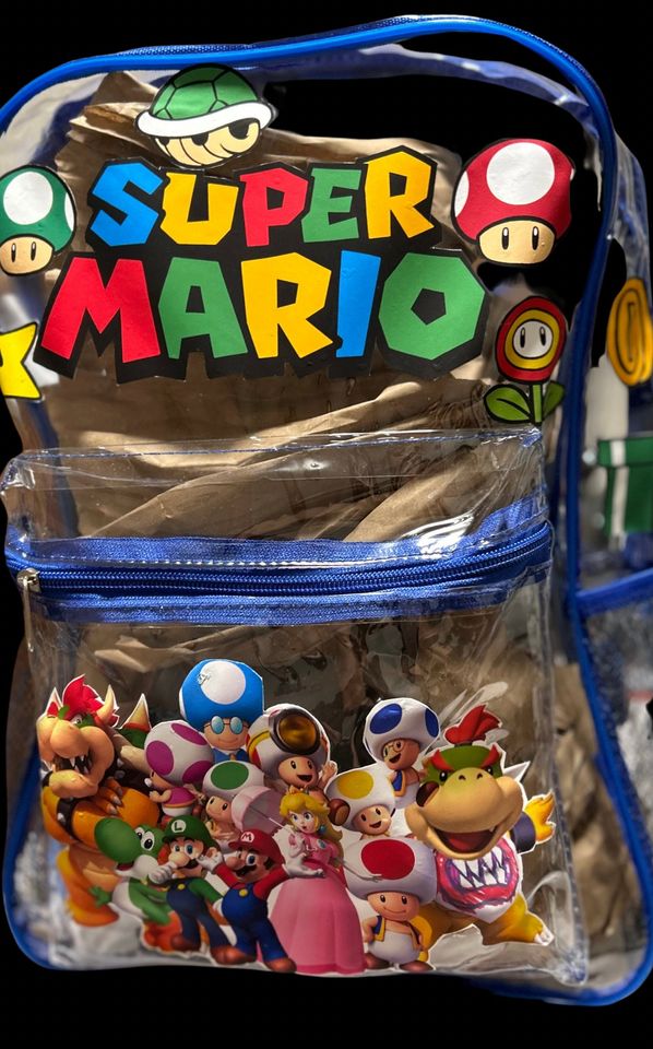 Supper Mario Clear Backpack