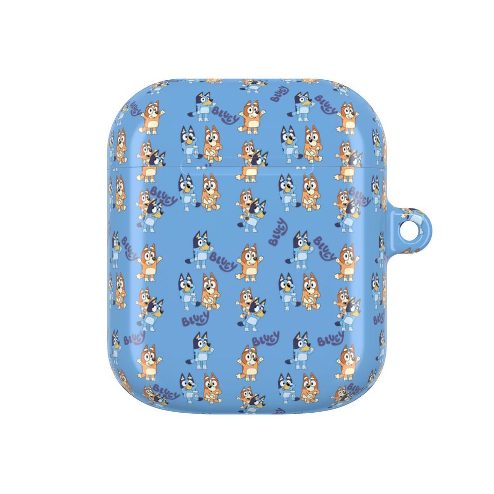 BlueyDad and Bingo Blue AOP Airpods Case Cover