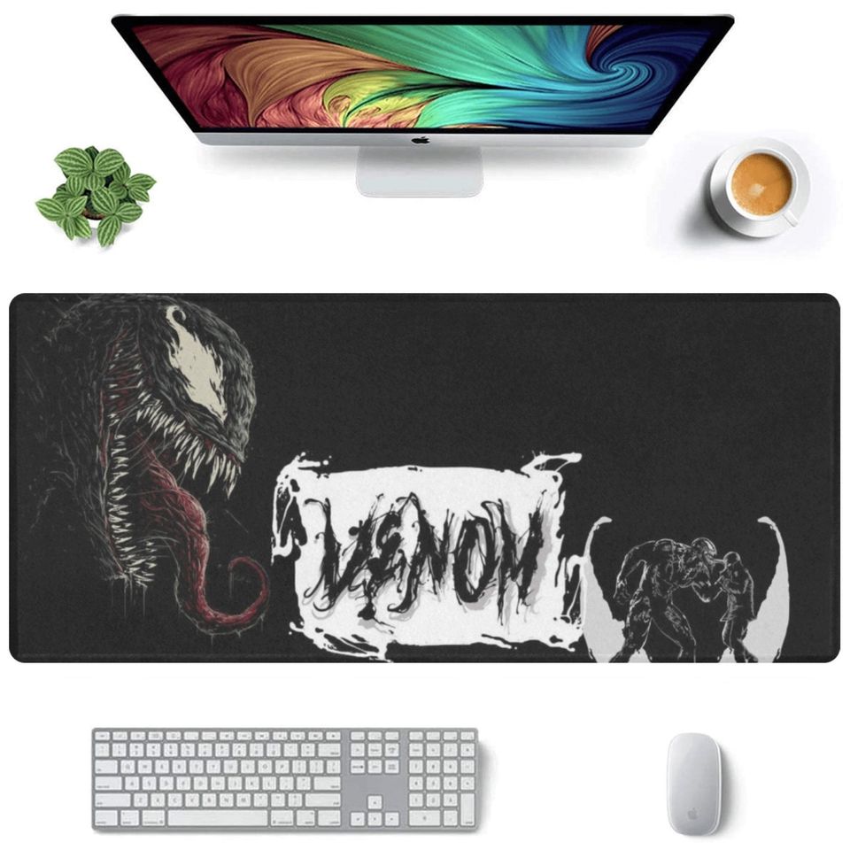 Venom Desk Mat Suitable for Gamers, Content Creators, and Others