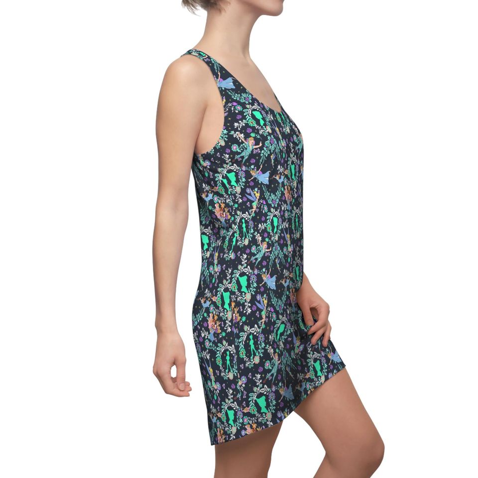 Garden Whimsy - Peter Pan - Women's Racerback Dress