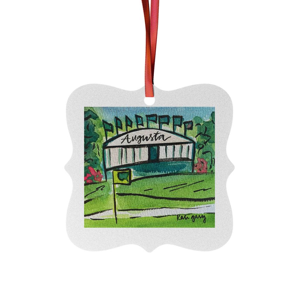 Augusta Scoreboard Aluminum Ornament