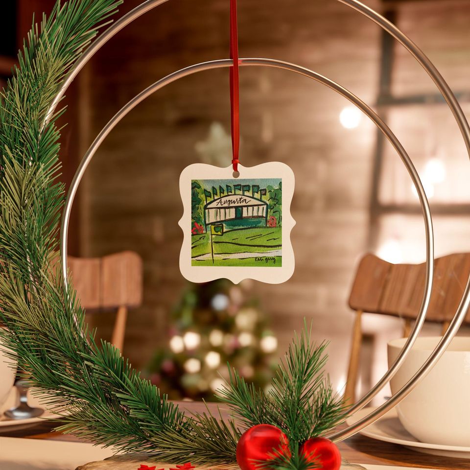 Augusta Scoreboard Aluminum Ornament