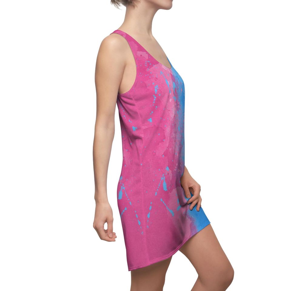Pink or Blue Sleeping Beauty Inspired - Women's Racerback Dress