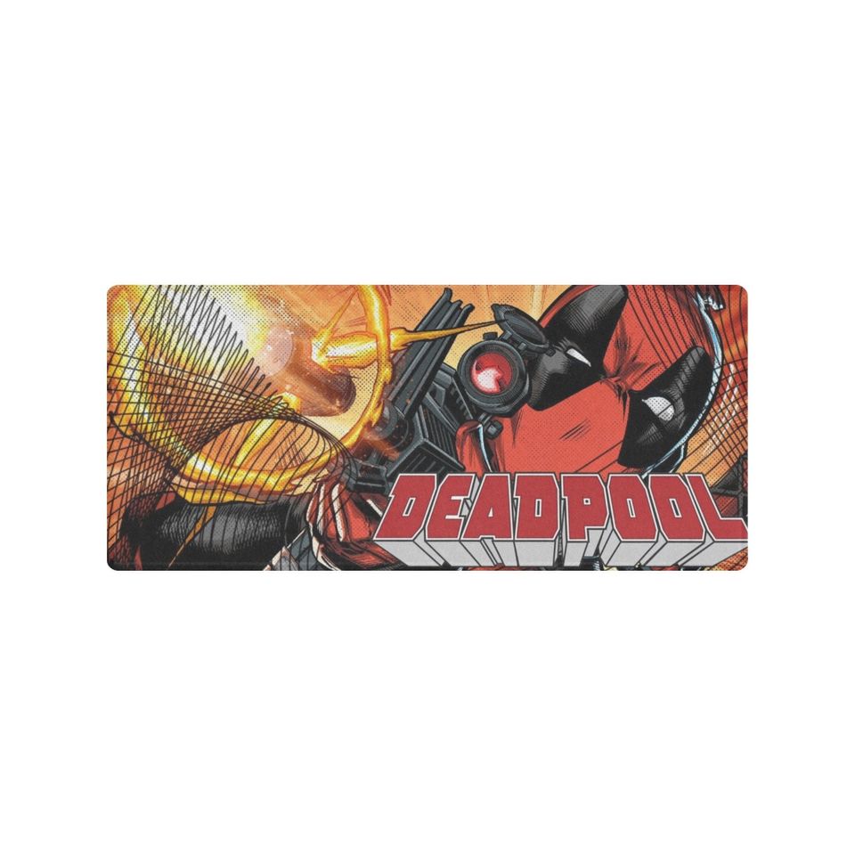 Deadpool Desk Mat Suitable for Gamers, Content Creators, and Others