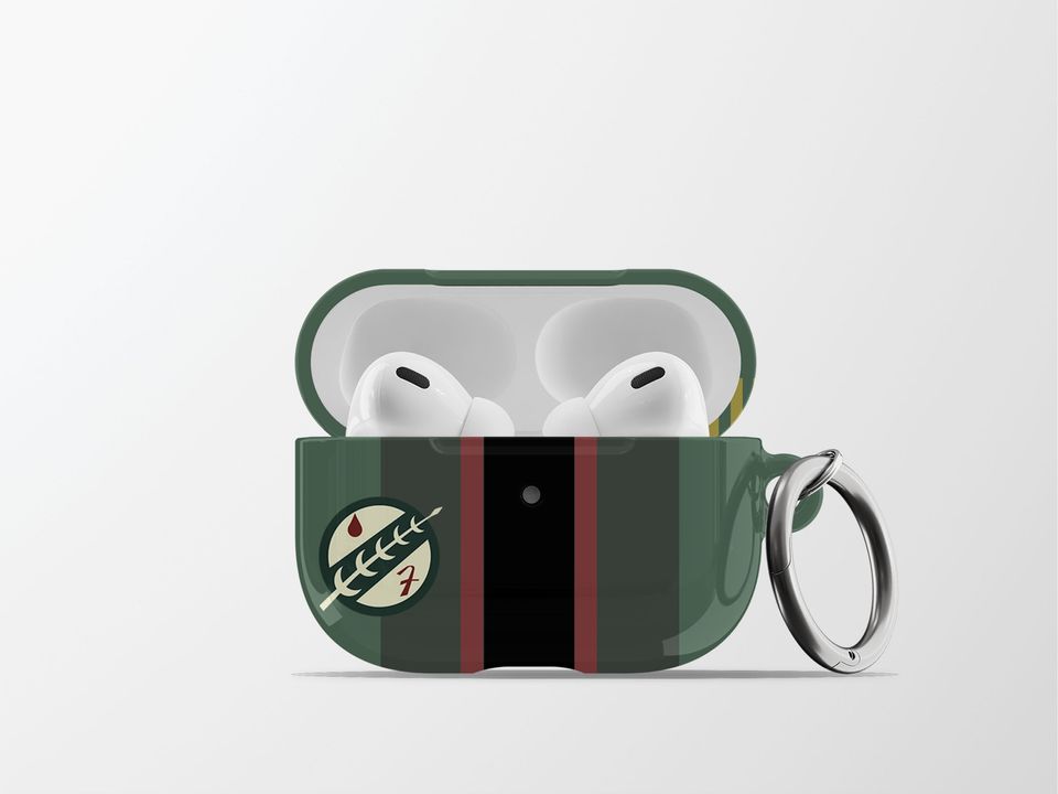 Boba Fett Stripes AirPods Case