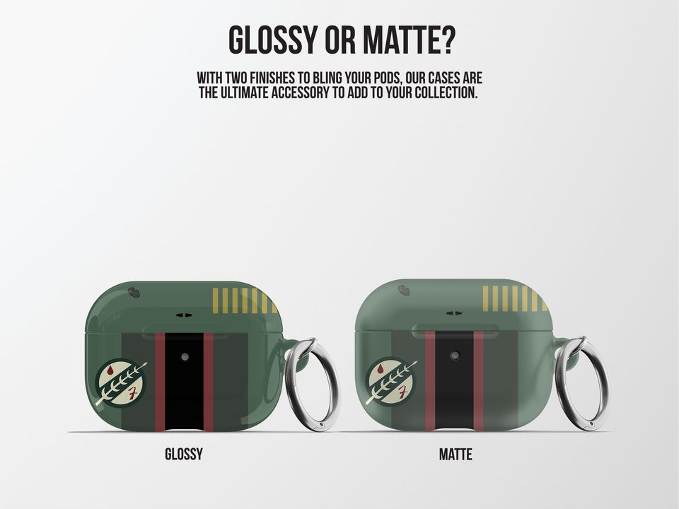 Boba Fett Stripes AirPods Case