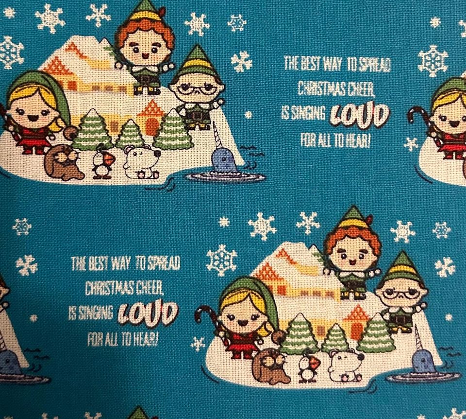 Elf Christmas Oven mitt and Pot-Holder