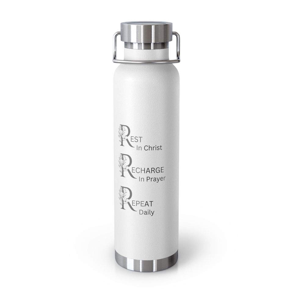 Copper Vacuum Insulated Bottle, 22oz