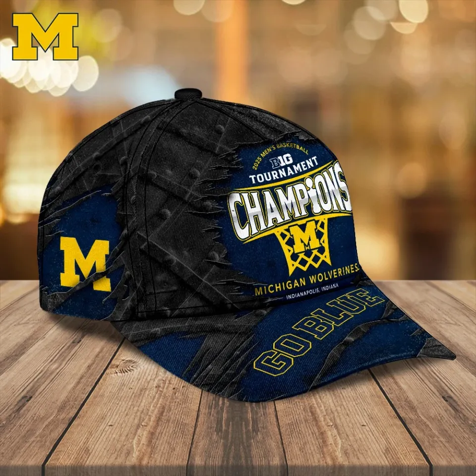 Michigan Wolverines Basketball Cap