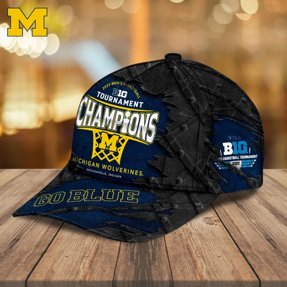 Michigan Wolverines Basketball Cap