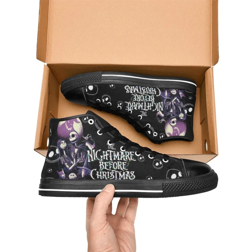 The Nightmare Before Christmas High Top Sneakers