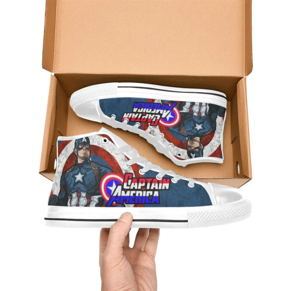 Captain America High Top Sneakers