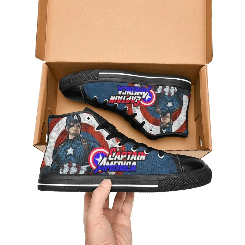 Captain America High Top Sneakers