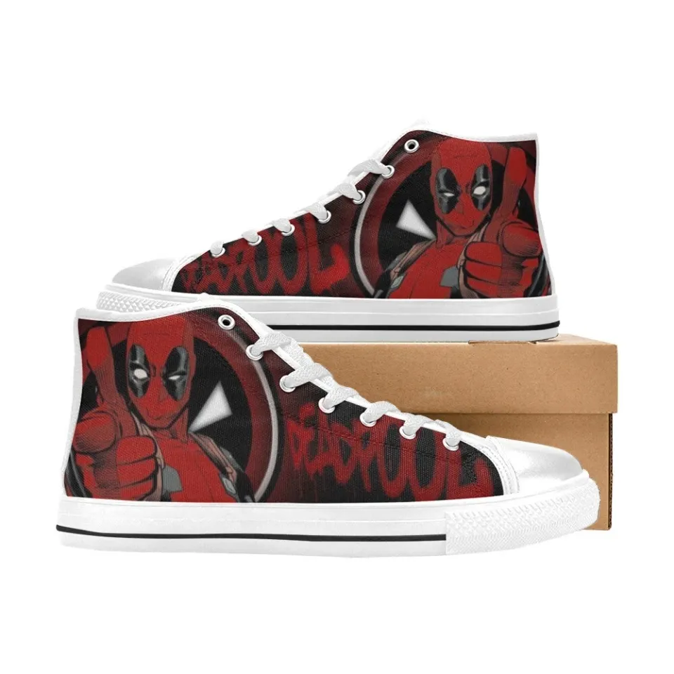 Deadpool High Top Sneakers