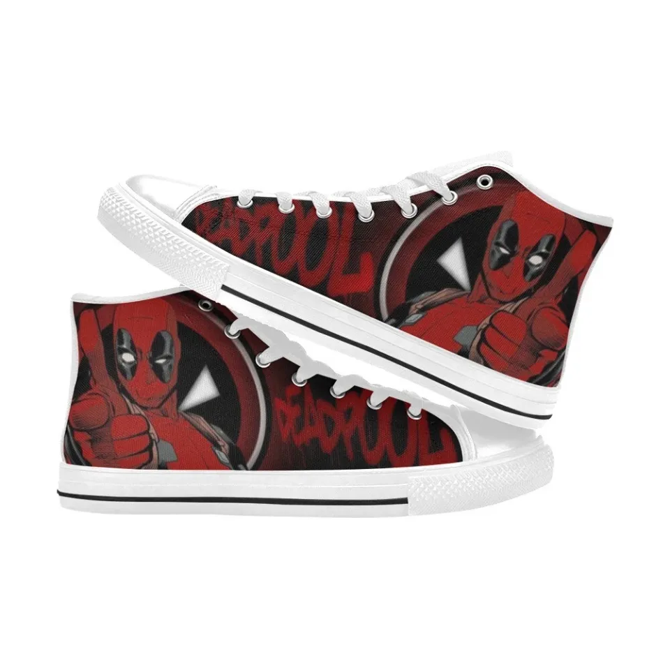 Deadpool High Top Sneakers