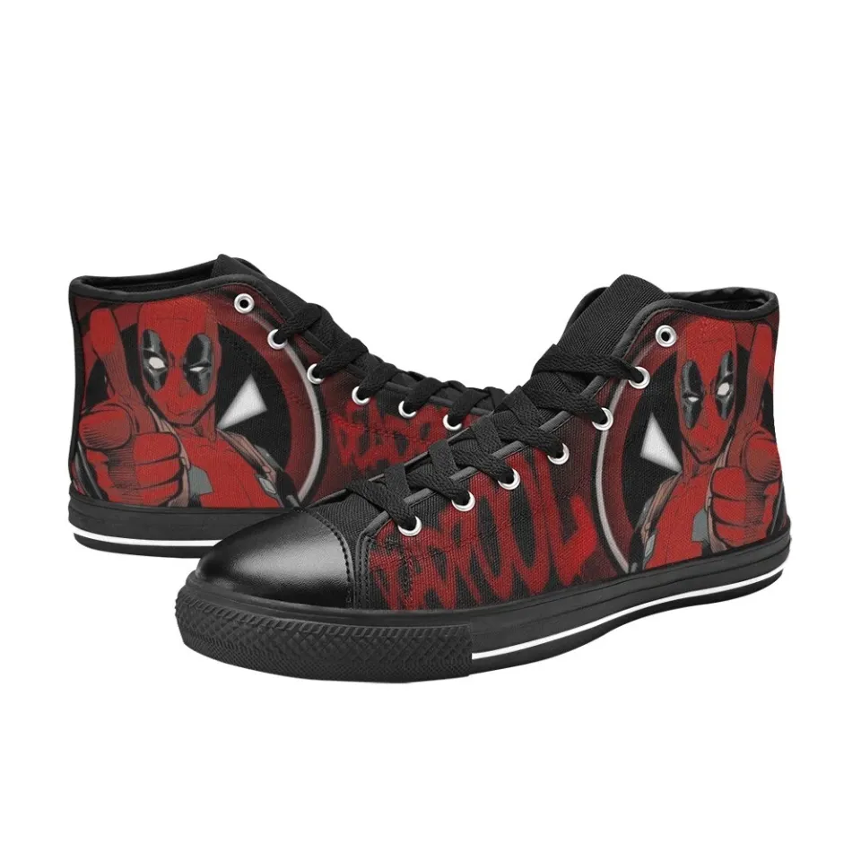 Deadpool High Top Sneakers