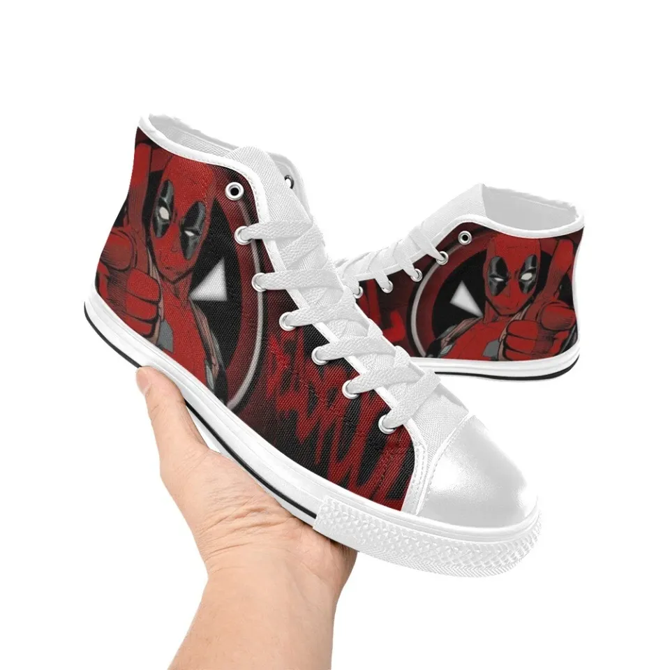 Deadpool High Top Sneakers