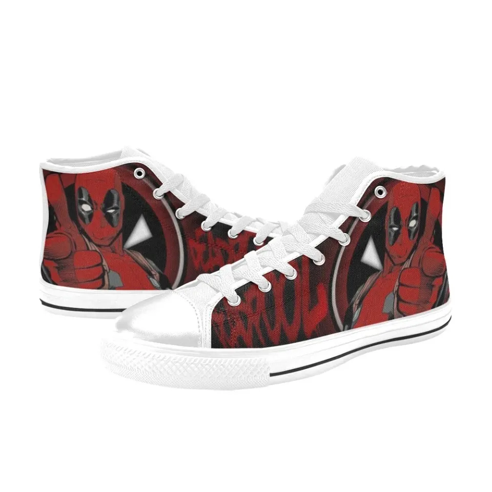 Deadpool High Top Sneakers