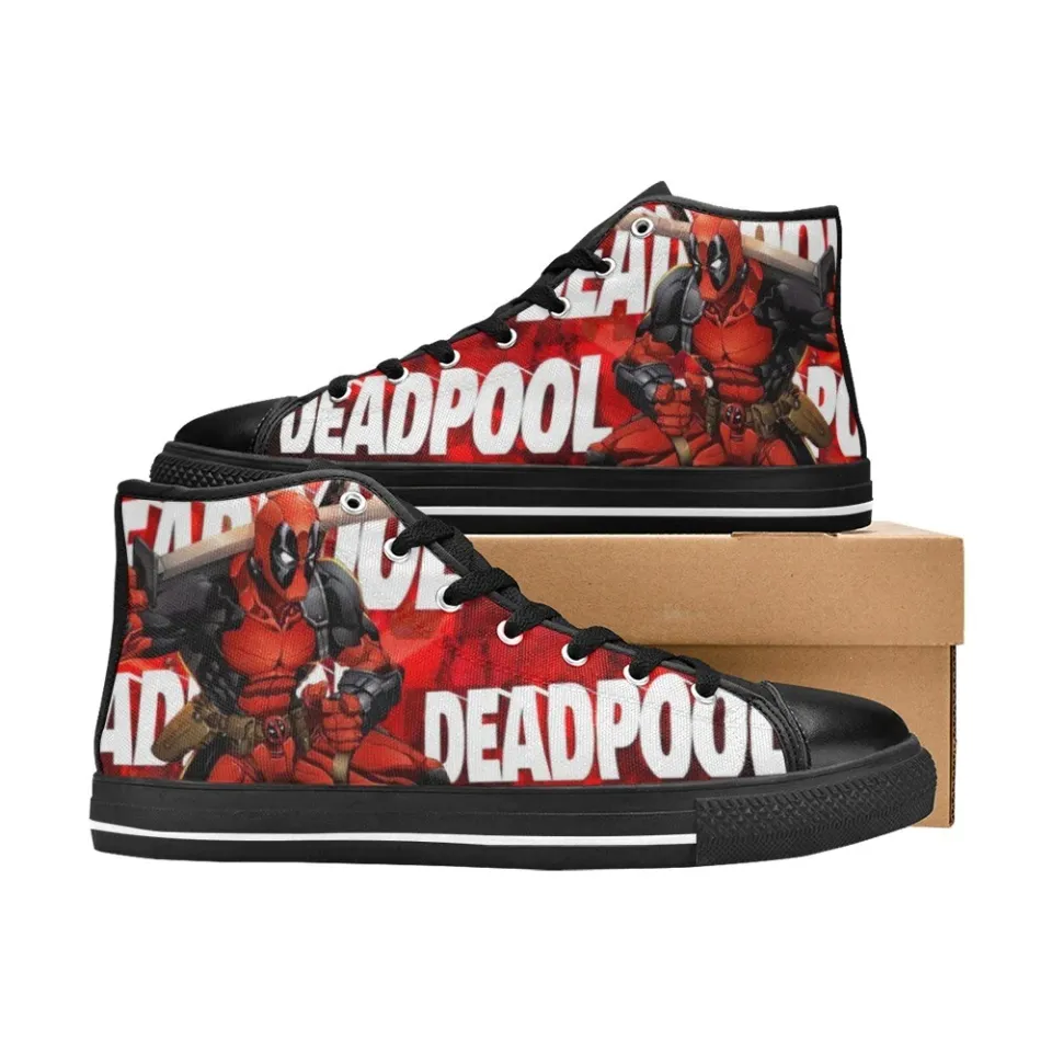 Deadpool High Top Sneakers