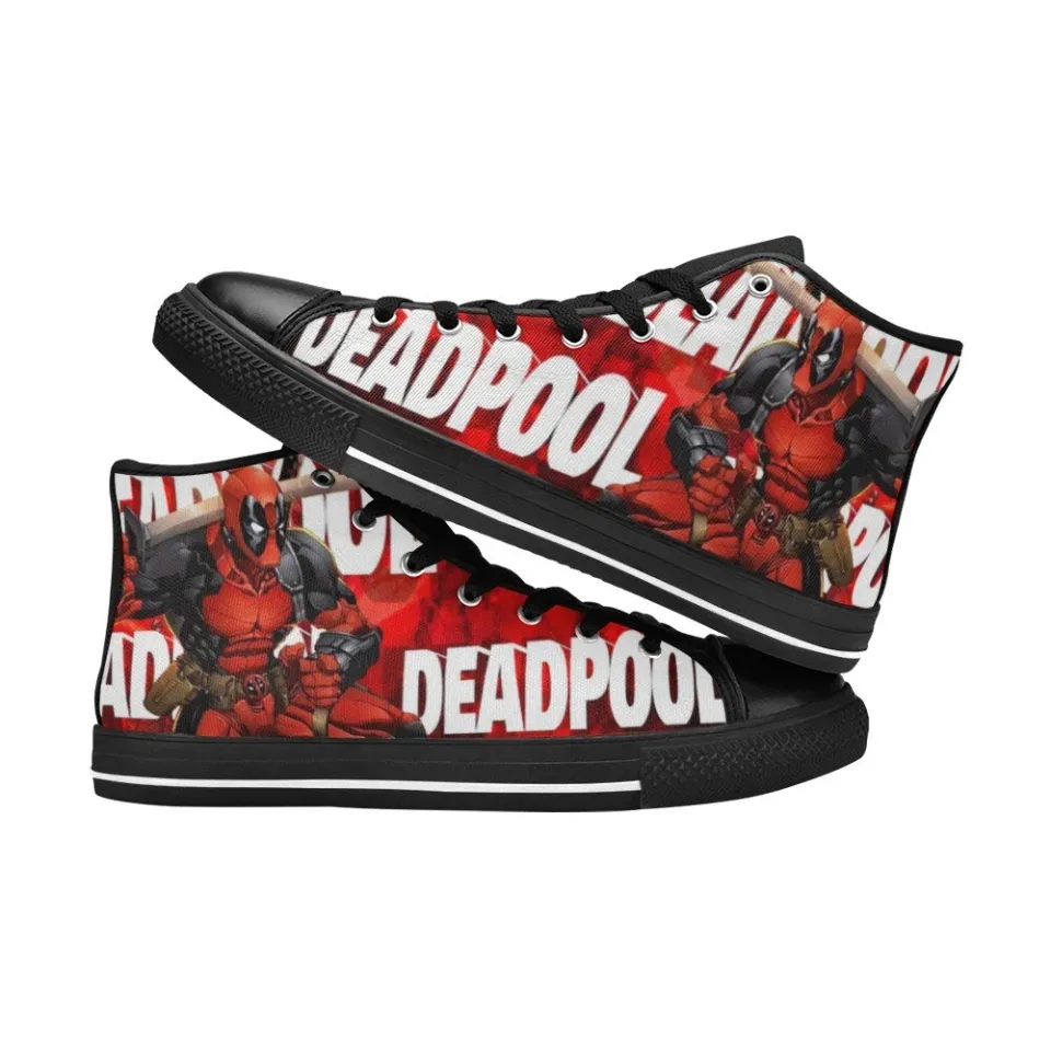Deadpool High Top Sneakers