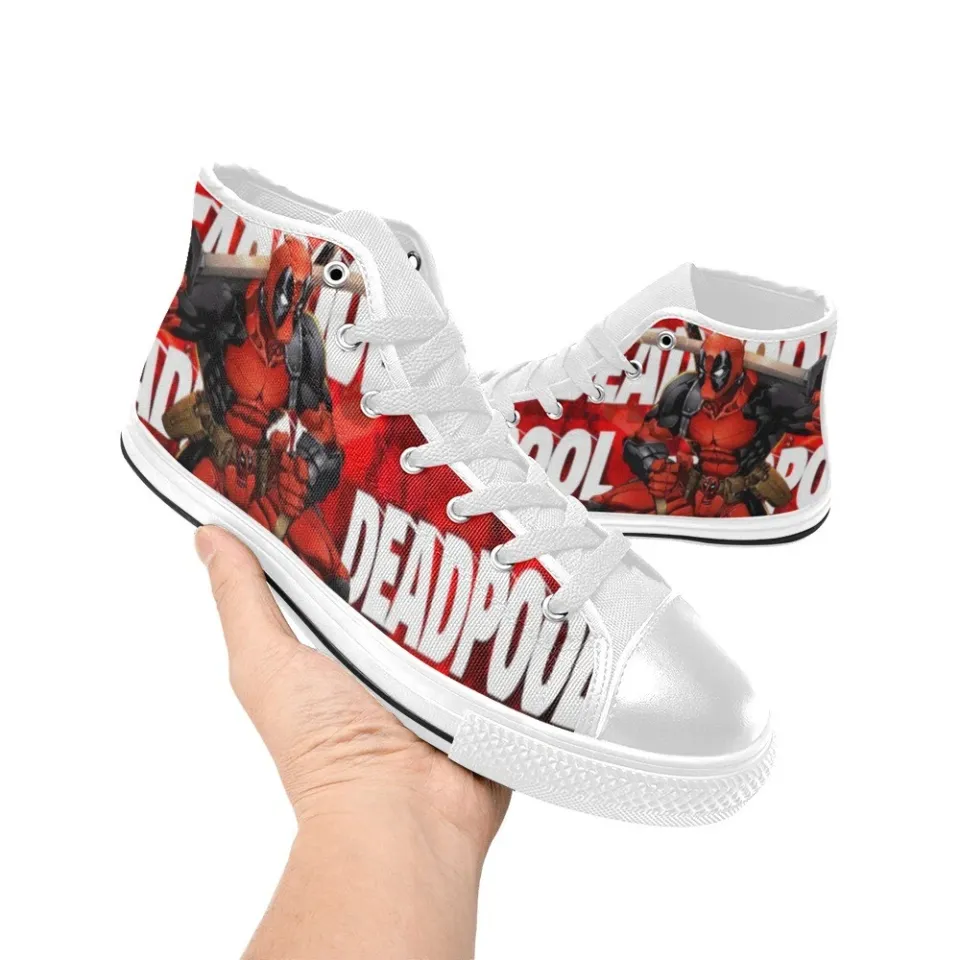 Deadpool High Top Sneakers