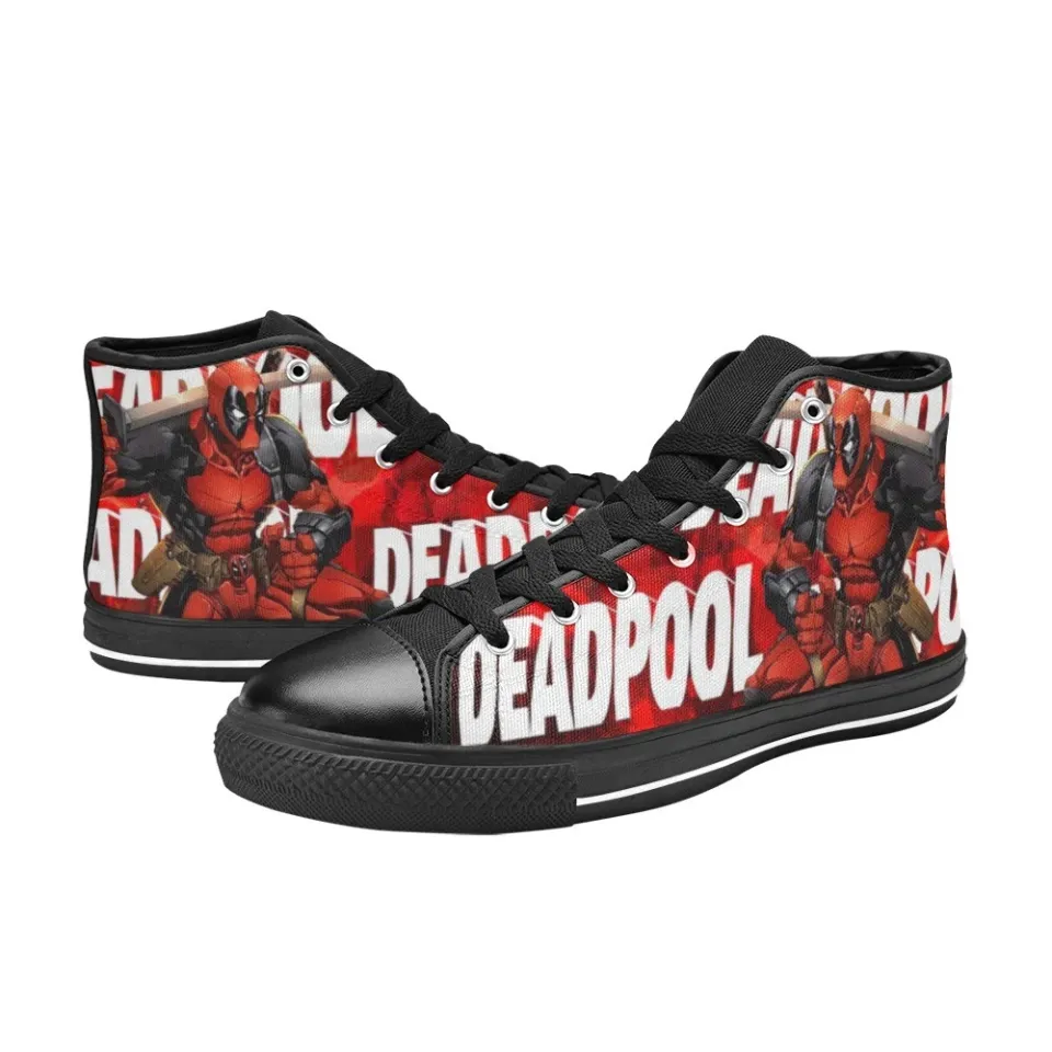 Deadpool High Top Sneakers