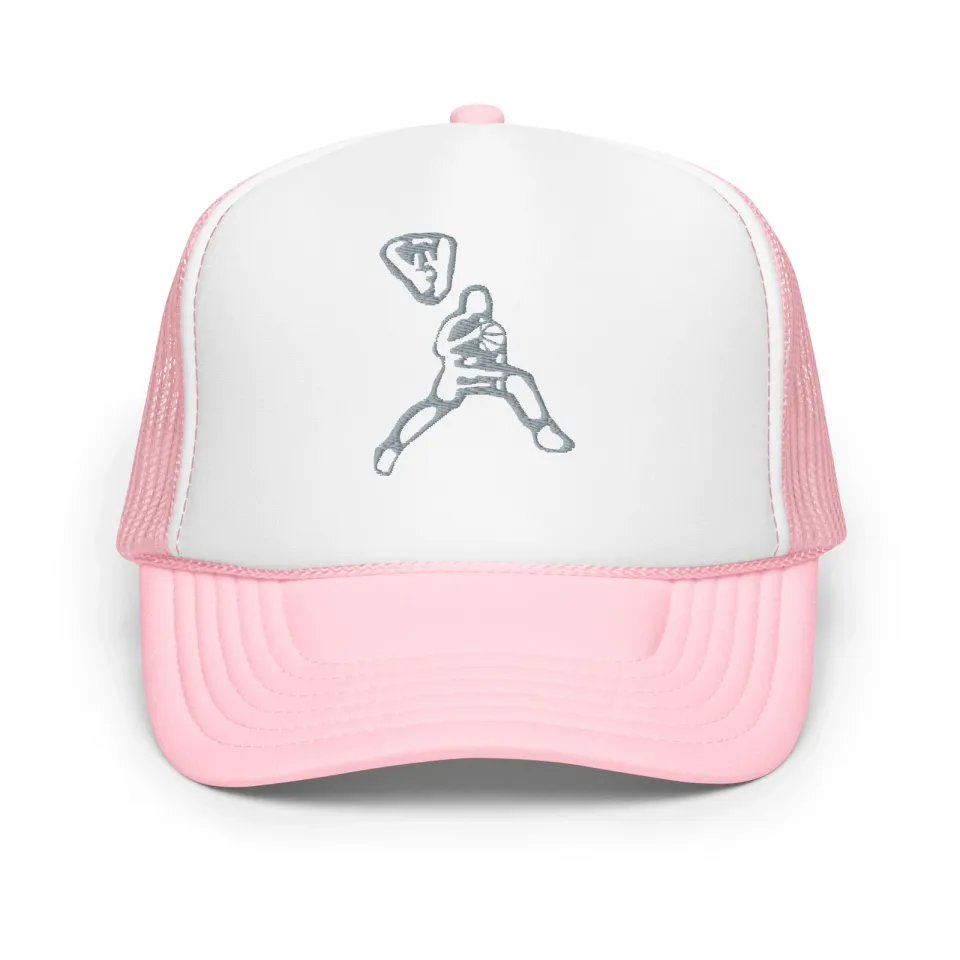Slam Dunk Basketball Embroidered Foam trucker hat