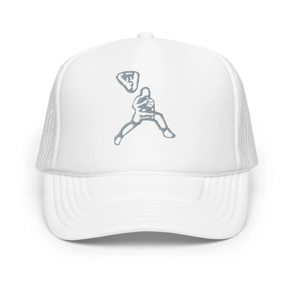 Slam Dunk Basketball Embroidered Foam trucker hat