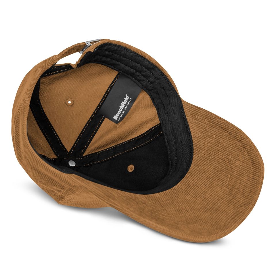 Pine Trees Embroidered Corduroy Hat in Multiple Colors