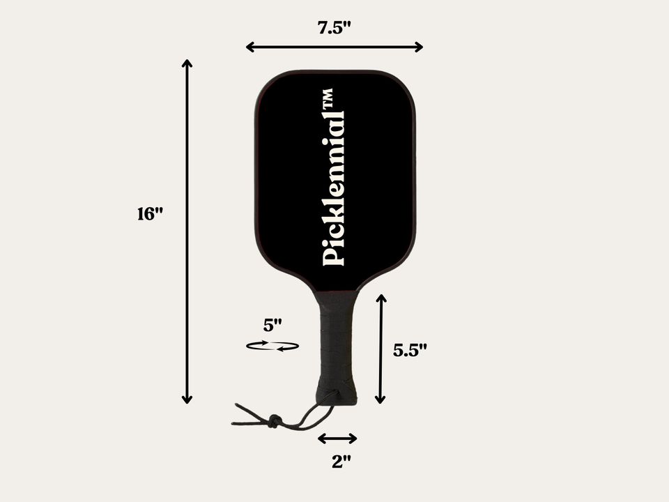 Pickleball Paddle - Retro Barbie Doll